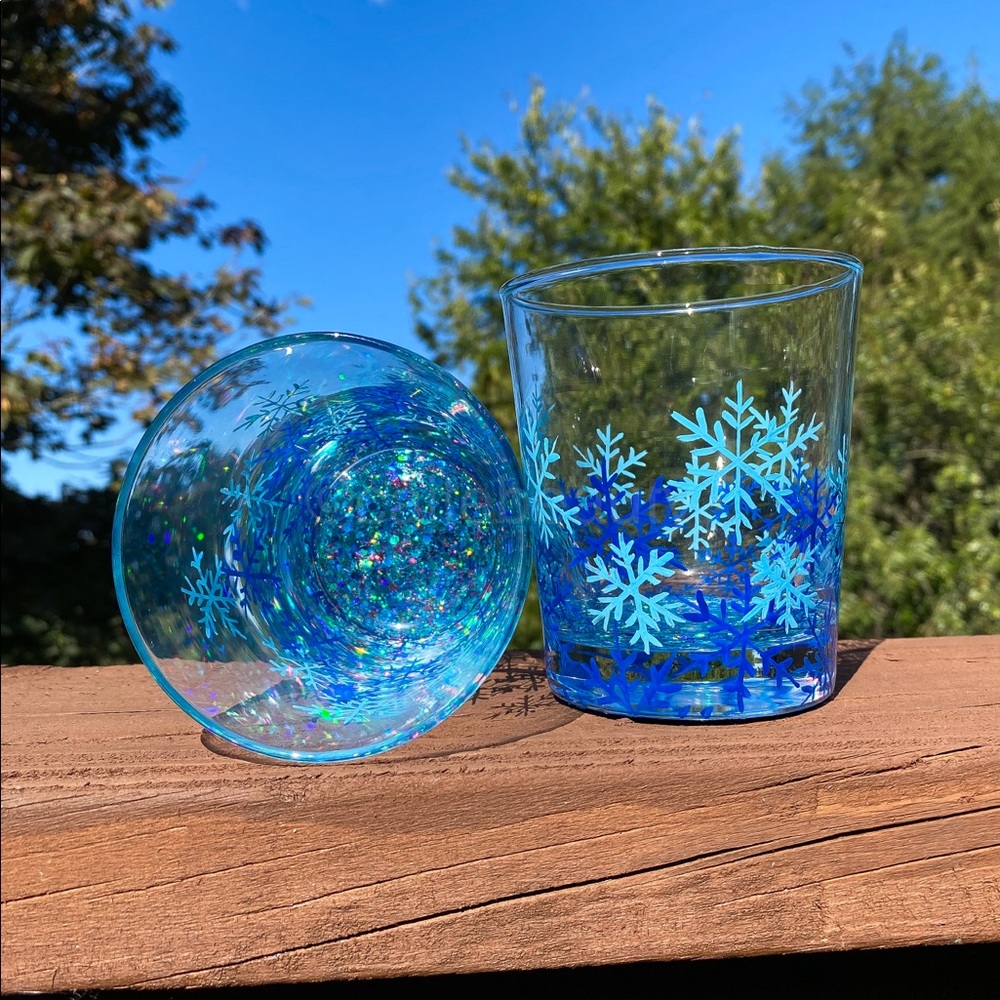 Hand Painted Holiday Glass